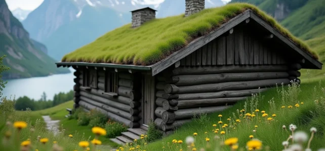 Pourquoi l’herbe sur les toits en Norvège séduit encore aujourd’hui Pourquoi l’herbe sur les toits en Norvège séduit encore aujourd’hui